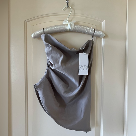 *NEW* ZARA TUBE TOP (WOMEN’S MEDIUM) - Picture 1 of 2